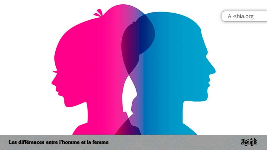 Les différences entre l'homme et la femme