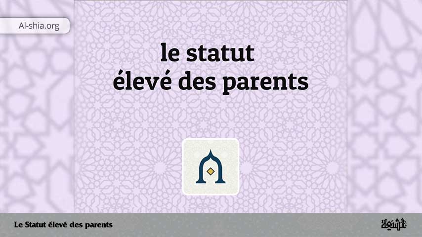 Le Statut élevé des parents